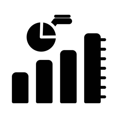 grafik vektör düz simgesi
