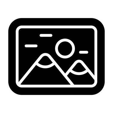 seo modern simgesinin vektör illüstrasyonu