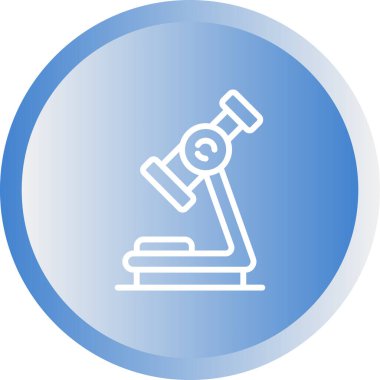 Bir teleskopun vektör simgesi