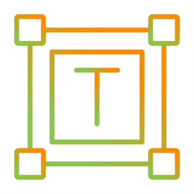 Modern eğitim ikonunun vektör illüstrasyonu