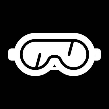 Gözlükler gözlükler gözlükler gözlük simgesi taslak biçiminde