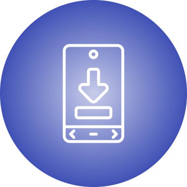 Modern b 'nin vektör illüstrasyonu eksik simgesi