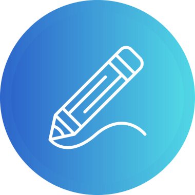 Fırça. Web simgesi basit tasarım