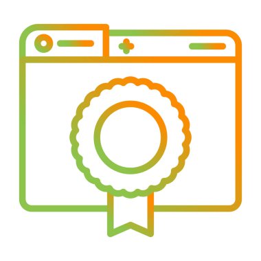 Yıldızlı fotoğraf makinesi. Web simgesi