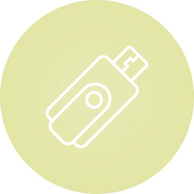 Benzersiz hafif vektör simgesi