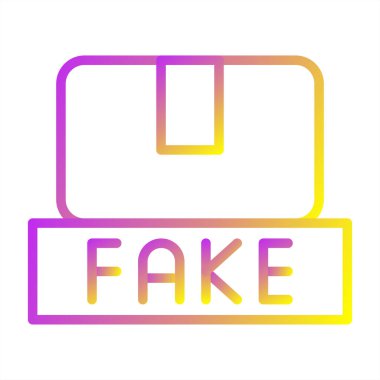 Beyaz arkaplanda sahte metin