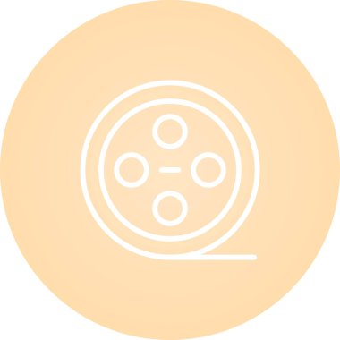 Bir simgenin benzersiz modern vektör illüstrasyonu