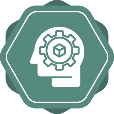 modada izole edilmiş arkaplanda dişli simgesi