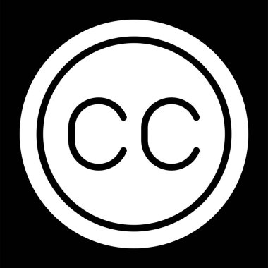 c ilk harfi c monogram logo vektör simgesi