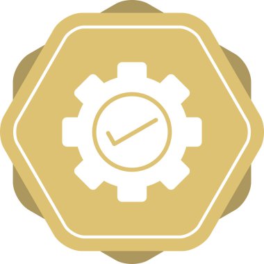 Gears'ı web simgesi, vektör çizim