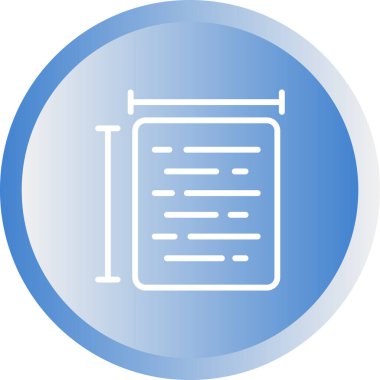 Belgenin vektör illüstrasyonu