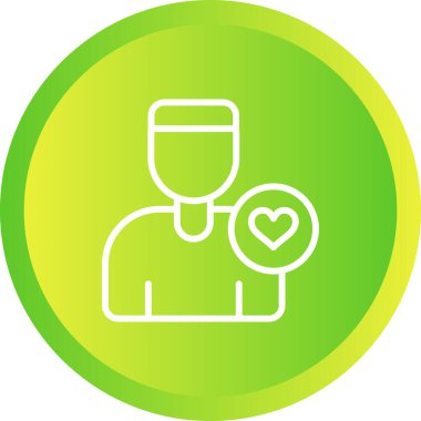 Doktor Web simgesi basit illüstrasyon