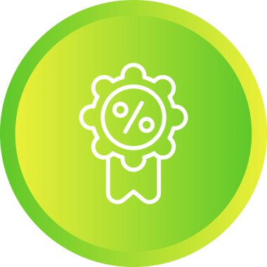 Yüzde indirim. Basit tasarım