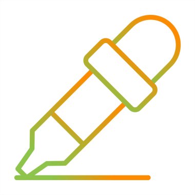 kalem simgesi vektör illüstrasyonu