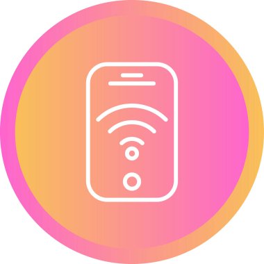 Cep telefonu. Basit resimleme