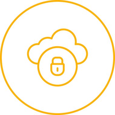 bulut hesaplama simgesi, vektör illüstrasyonu