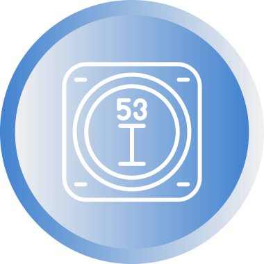 Kimyasal element ağ basit illüstrasyon