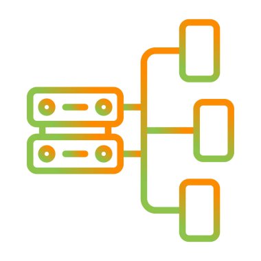 seo modern simgesinin vektör illüstrasyonu