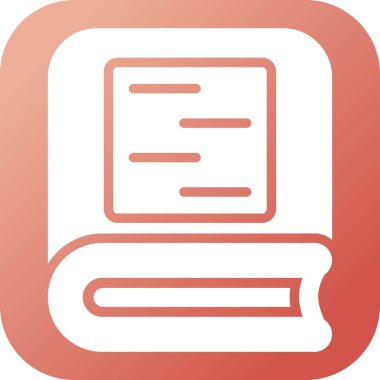 Modern bir simgenin vektör illüstrasyonu