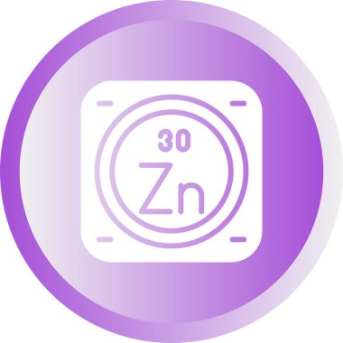 çinko kimyasal element simgesi, basit satır biçimi