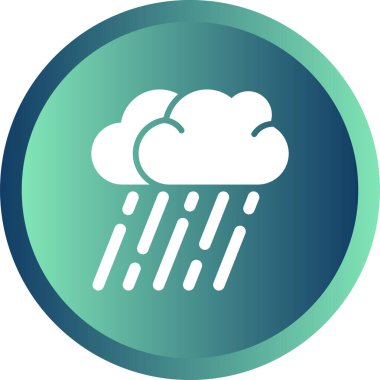 bulut web simgesi vektör illüstrasyonu