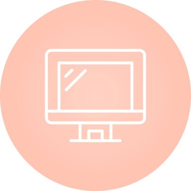 Bilgisayar web simge vektör çizim