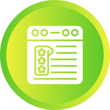 Belge simgesinin vektör illüstrasyonu