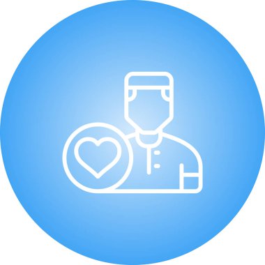 Doktor Simge vektör illüstrasyonu