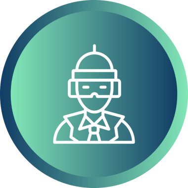 Vektör Adam Simgesi illüstrasyonu