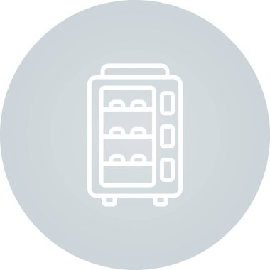 Eşsiz elektronik sistem vektör çizgisi simgesi