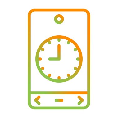 vektör izleme simgesi illüstrasyonu