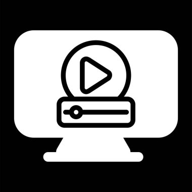 Bilgisayar web simge vektör çizim