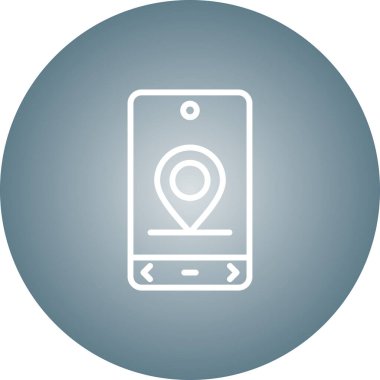 GPS konum simgesi, dekor