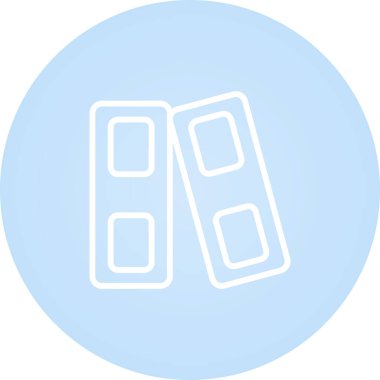 dosya dizinleri simgesi, vektör illüstrasyonu 