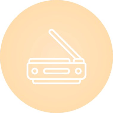 tarayıcı web simgesi, vektör çizim