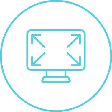 seo modern simgesinin vektör illüstrasyonu