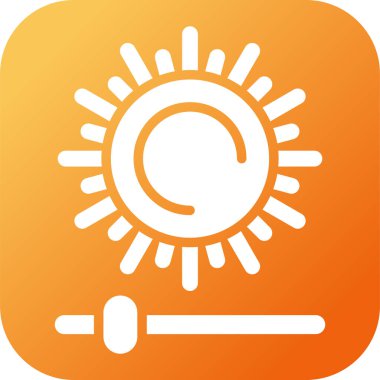 Hava durumu ikonu. vektör çizimi