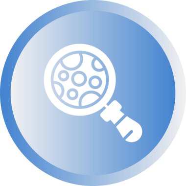 Büyütme cam ağ ikonu vektör illüstrasyonu  