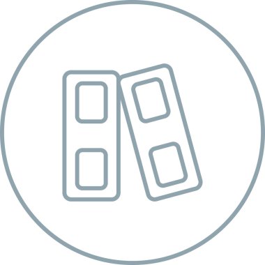 dosya dizinleri simgesi, vektör illüstrasyonu 