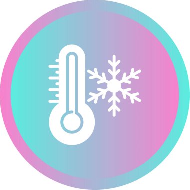 termometre ağ simgesi vektör çizimi