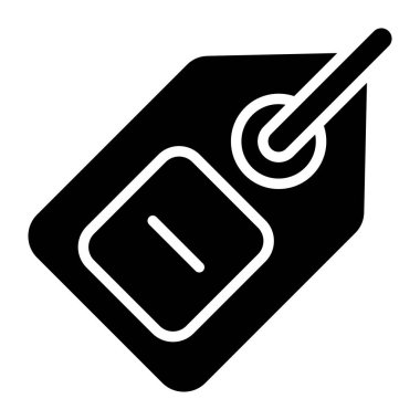 etiket simgesi web basit illüstrasyon