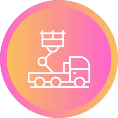 Kişisel ve ticari kullanım için vektör inşaat simgesi.