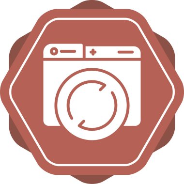 Çamaşır makinesi. Basit tasarım