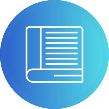 Kağıt yaprağının vektör illüstrasyonu