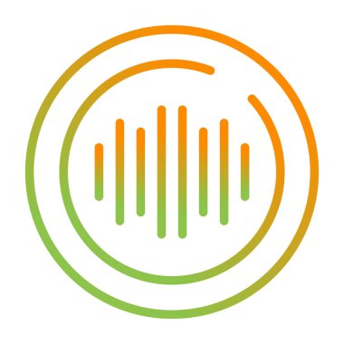 ses simgesi vektör illüstrasyonu