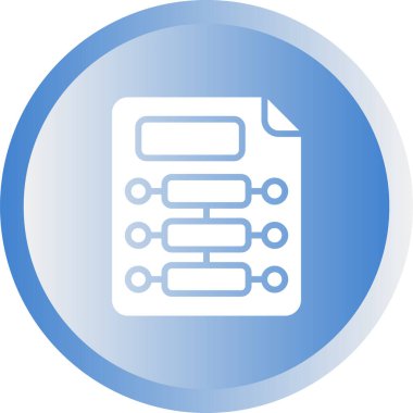 Bilgisayar ağı. Web simgesi basit illüstrasyon