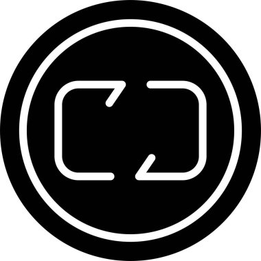 CD mi? Web simgesi basit illüstrasyon