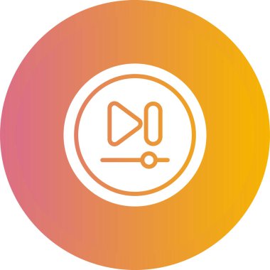 Müzik simgesinin vektör illüstrasyonu