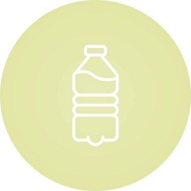 Su şişesi vektör illüstrasyon