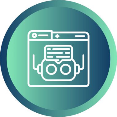 seo modern simgesinin vektör illüstrasyonu